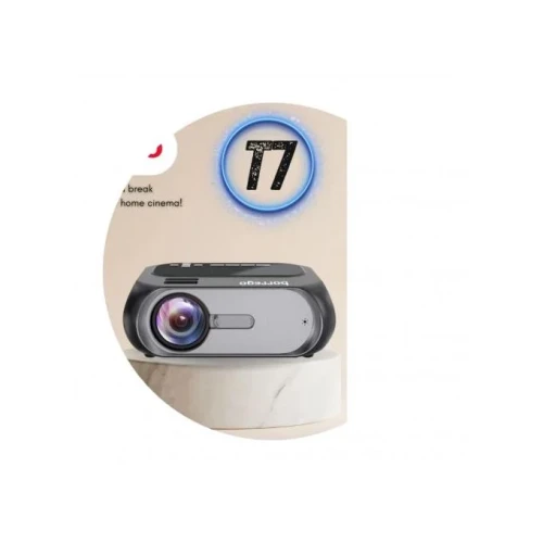 Projector 4000Lumens Max 200 "HD Large Screen HDMI - Multi