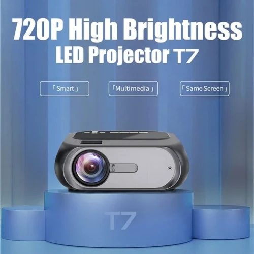 Projector 4000Lumens Max 200 "HD Large Screen HDMI - Multi
