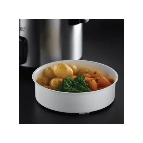 Russell Hobbs Rice Cooker And Steamer, 1.8L - Silver