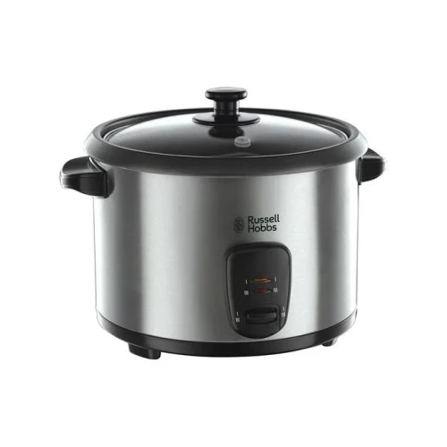 Russell Hobbs Rice Cooker And Steamer, 1.8L - Silver