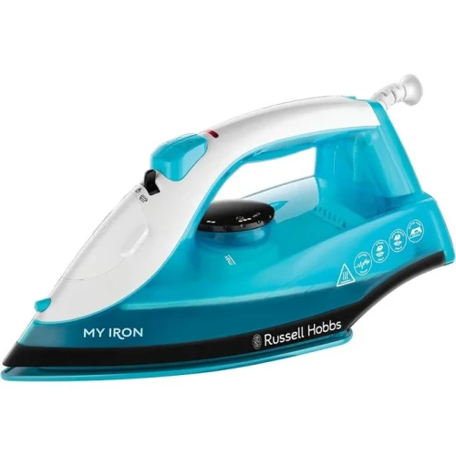 Russel Soleplate Steam Iron Box - Blue