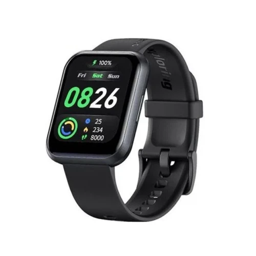 Oraimo Watch 2 Pro BT Call Quick Reply Health Monitor Smart Watch - Black