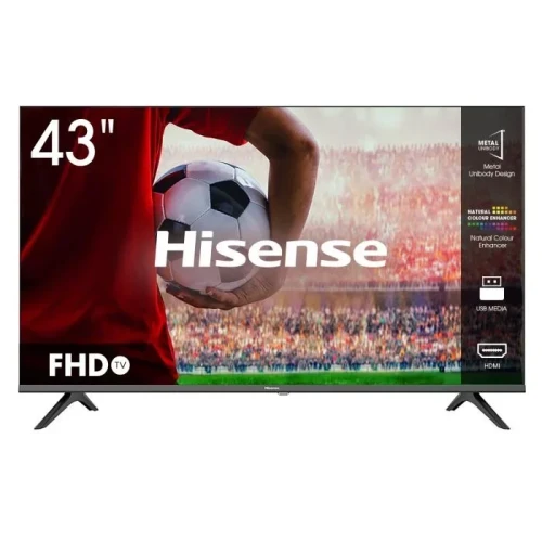 Hisense 43-inch FHD LED Digital TV, 43A3G, USB, HDMI, Dolby Atmos, Free-to-Air Decoder