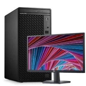 Dell Optiplex 3080 (i5 10400 10th Gen /8gb/1tb/Doss) 19 inches monitor. desktop computer