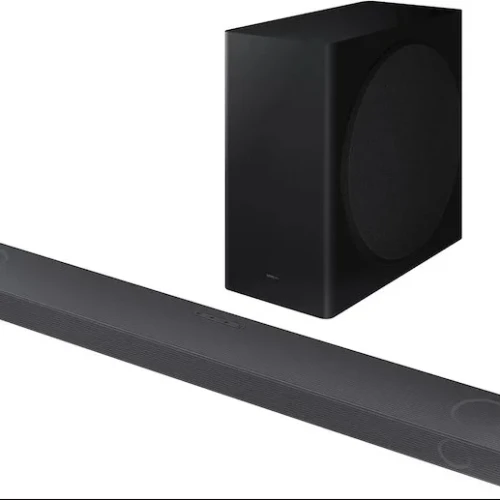 SAMSUNG HW-Q800B 5.1.2ch Soundbar w/ Wireless Dolby Atmos, DTS:X, Q Symphony, SpaceFit Sound, Built In Voice Assistant, AirPlay 2, Game Pro Mode, Tap Sound