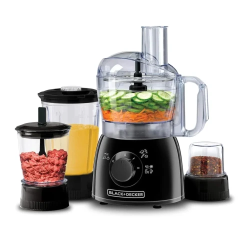 Black+Decker Food Processor 5 in 1 with Blender | KR43-B5