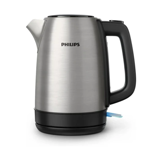 Philips 1.7L 2200W Daily Collection Metal Durable Kettle Silver