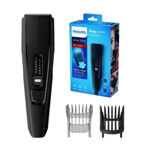 Philips Series 3000 Hair Clipper with Stainless Steel Blades