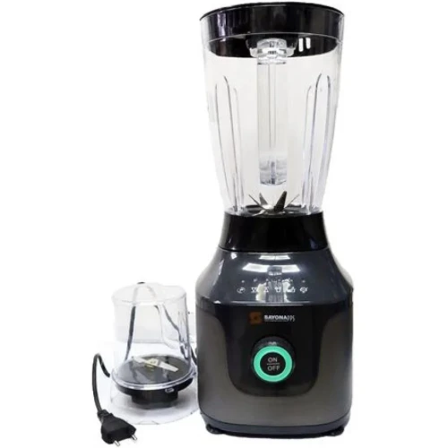 Sayona SB-4233 6  Unbreakable Jar Blender & Mill With Grinder – Black