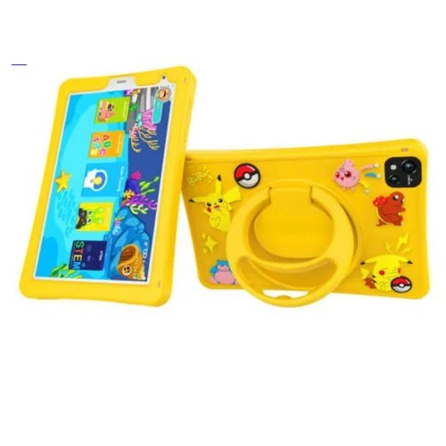 Discover Fire 3 Educational Kids Tablet 8 Inches 6GB RAM 256GB ROM 5000mAH with gifts -Yellow