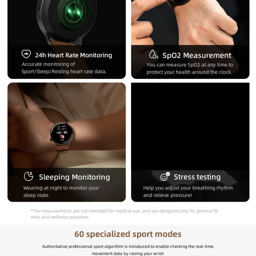 Mibro Watch Lite 2 1.3" Amoled HD Display, HD Bluetooth call, 2ATM