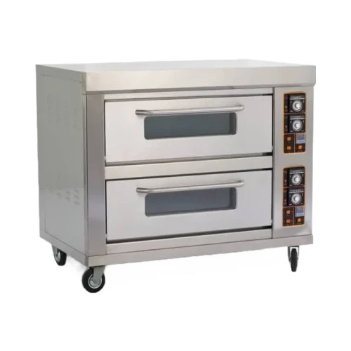 Double Deck 6 Tray Electric Baking Oven