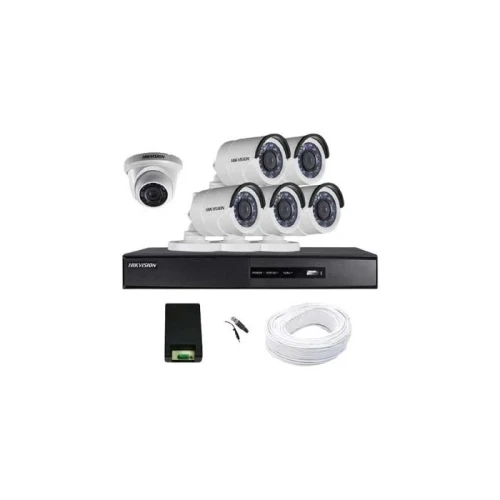 Hikvision 8 Channel Hikvision FHD CCTV – White