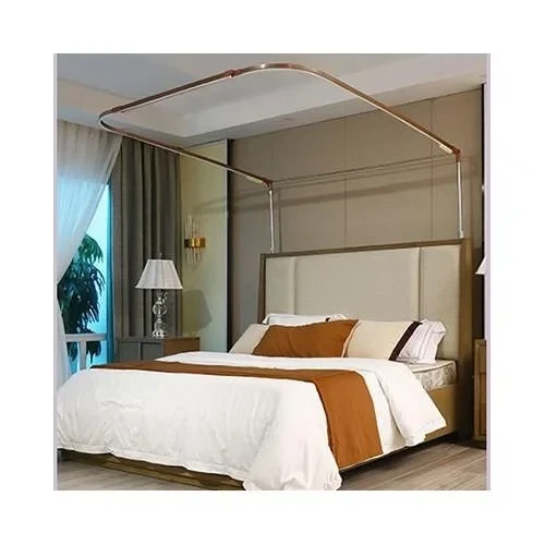 Luxurious mosquito net with 2 stands bed net , free installatio, pink