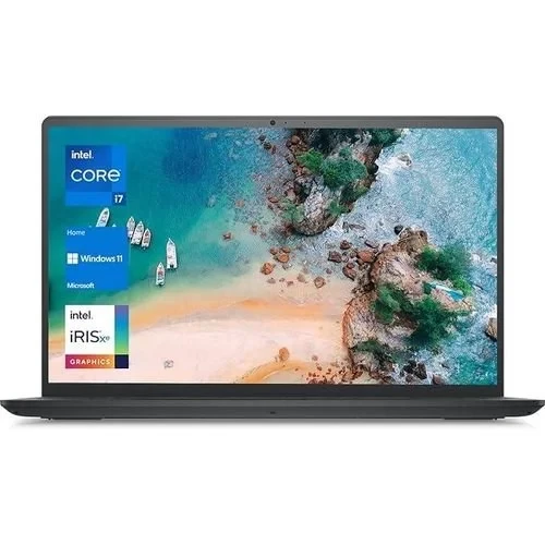 DELL Inspiron 3520 15.6-Inch FHD Laptop, Intel Core i7-1255U Processor, 8GB RAM, 512GB SSD, Webcam, HDMI, SD Card Slot, Wi-Fi 6, Windows 10 Pro, Black