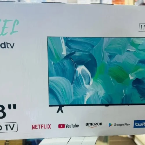 Pixel 43 Inch Android Smart HD Digital Satellite Receiver LED TV – Black