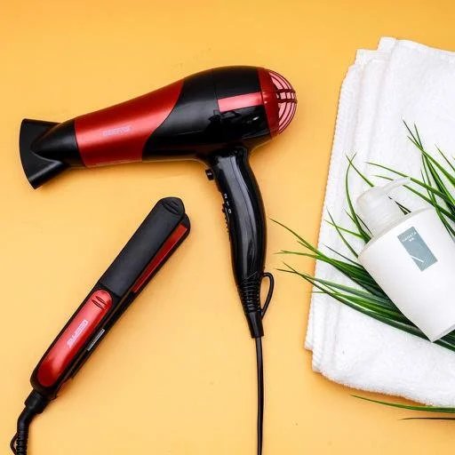 Geepas 2200W Hair Dryer & Hair Straightener GHF86036
