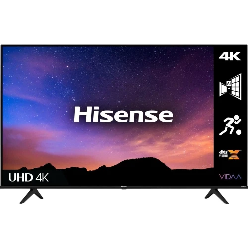 Hisense 43-inch Class A6 Series 4K UHD Smart TV, (43A6K), Built-in Wi-Fi, HDR, Dolby Atmos