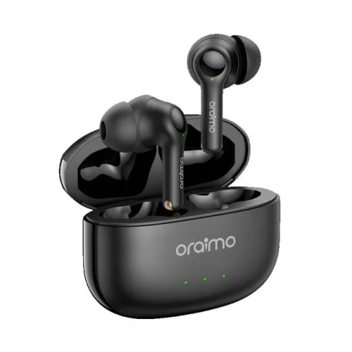 Oraimo FreePods 3C ENC Playtime True Wireless Earbuds- Black- warranty 365 days