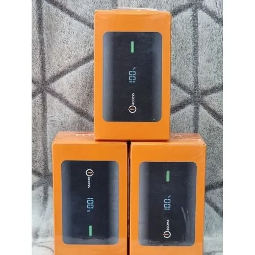 Access 10000mAh Fast Charging LED Power Bank-Black