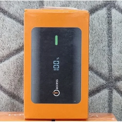 Access 10000mAh Fast Charging LED Power Bank-Black