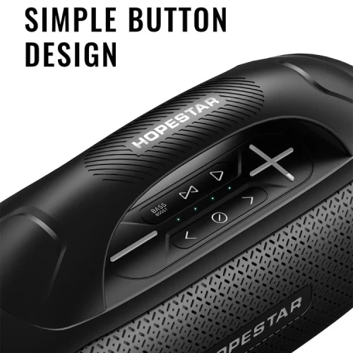 HOPESTAR A50 80W IPX6 Waterproof Portable Bluetooth Speaker Outdoor Subwoofer.