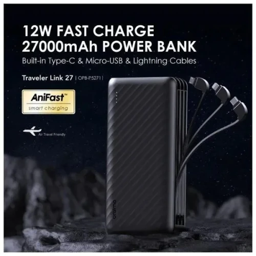 Oraimo 27000mAh 12W Power Bank Fast Charging
