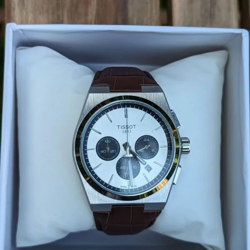 Men's classic leather watch (Tisso
