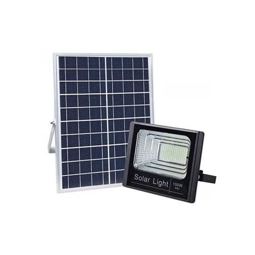 100 Watts Solar Flood Light with Sensor
