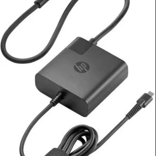 HP Type-C Laptop Charger AC Adapter USB Type- C 65W – Black