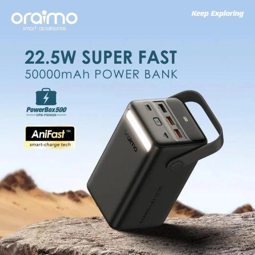 Oraimo PowerBox  50000mAh 22.5W Power Bank