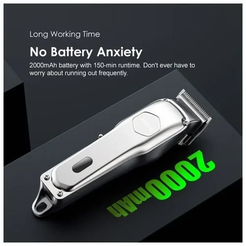 Oraimo Smart Clipper2 Super Powerful Professional Cordless Hair Clipper 150-min Working Time
