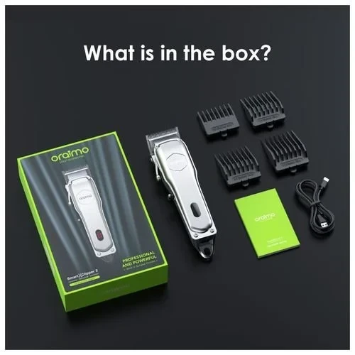 Oraimo Smart Clipper2 Super Powerful Professional Cordless Hair Clipper 150-min Working Time