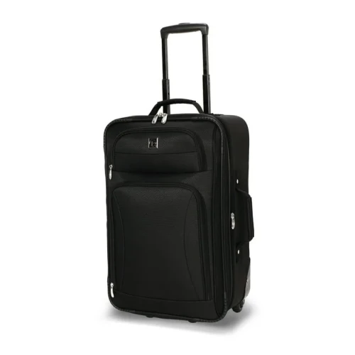 Germlin large travel bag ,luggage 2 wheel black bag.