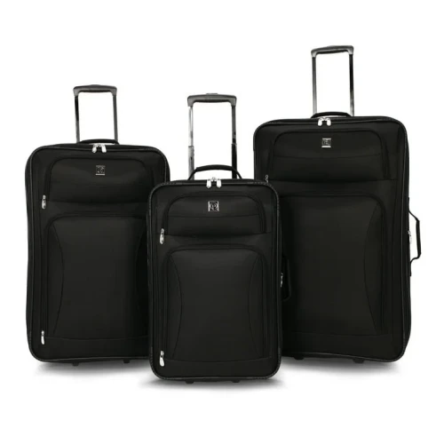 Germlin large travel bag ,luggage 2 wheel black bag.