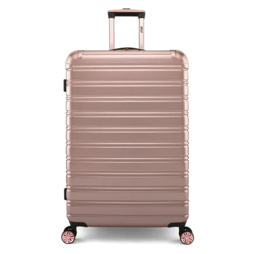 iFLY Hardside Fibertech Luggage 28" Checked Luggage / travel bag , Rose Gold (medium).