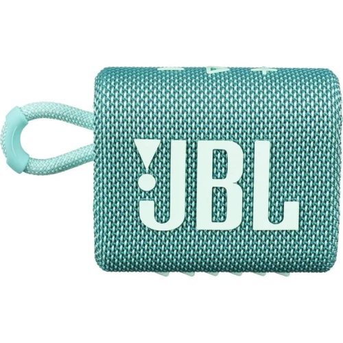 JBL Go 3 Portable Waterproof Wireless Speaker, Teal