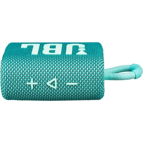 JBL Go 3 Portable Waterproof Wireless Speaker, Teal