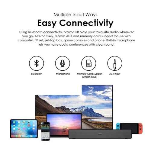 oraimo Tilt soundbar