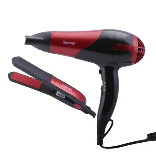 Geepas 2200W Hair Dryer & Hair Straightener GHF86036