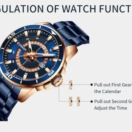 Curren 8359 Wristwatch Watch For Men Quartz Watches Luxury Water Proof Watch