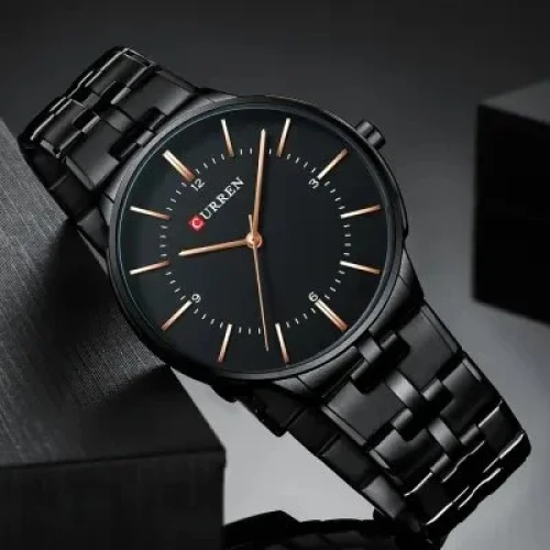 CURREN 8321 Men's Stainless Steel Casual Fashionable Analog Wristwatch