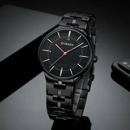 CURREN 8321 Men's Stainless Steel Casual Fashionable Analog Wristwatch