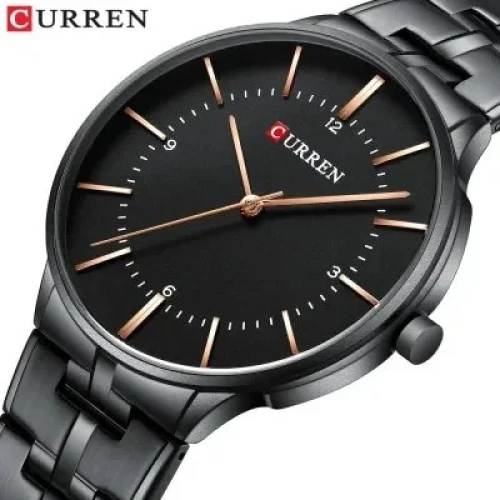 CURREN 8321 Men's Stainless Steel Casual Fashionable Analog Wristwatch