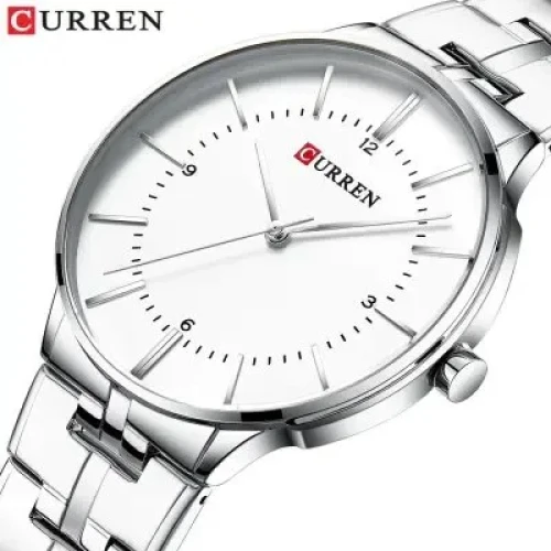 CURREN CURREN 8321 unisex Stainless Steel Casual Fashionable Analog Wristwatch