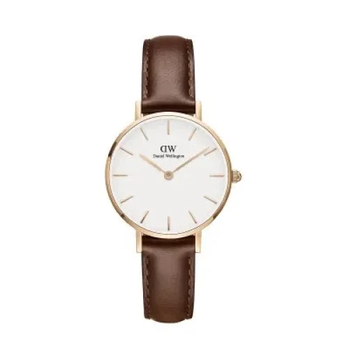 DW Leather Analog Wrist Watch For Men