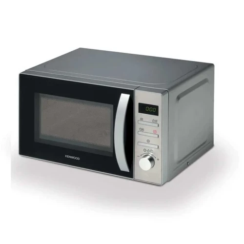 Kenwood 22 – Litres Microwave Oven with Digital Display, 5 Power Levels, Defrost Function, Stainless Steel, Auto Menu, 95 Minutes Timer, Clock Function 700W MWM22BK Black/Silver