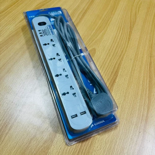 Kings 4way extension with USB and inbuilt voltage protector