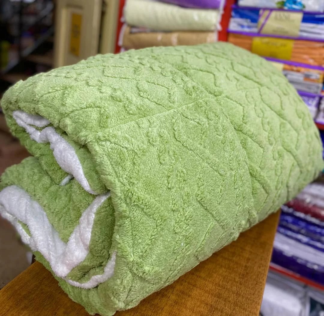 Fleece duvet king bed size