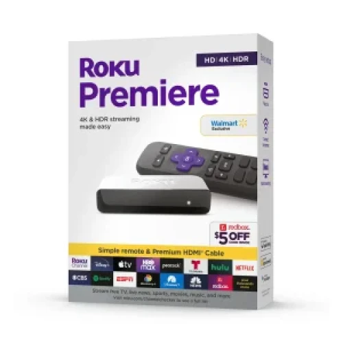 Roku Premiere 4K/HDR Streaming Media Player